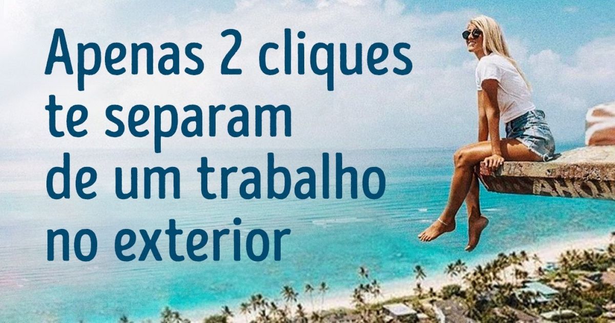 Encontre trabalho em qualquer lugar do mundo