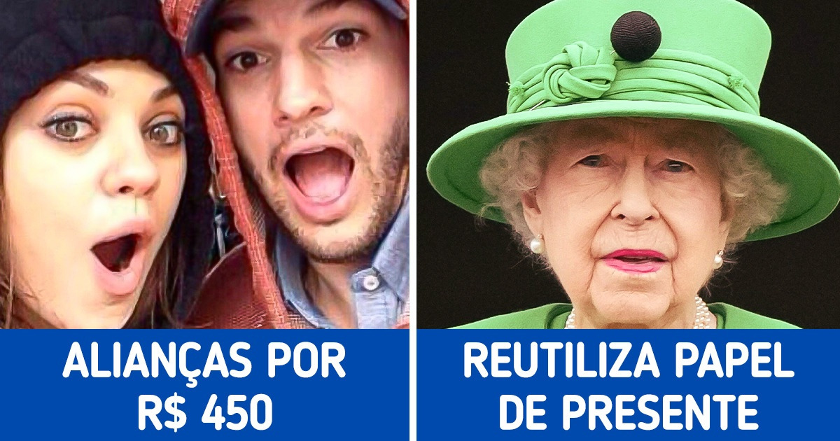 10 Pessoas famosas que parecem ter esquecido o quanto são ricas