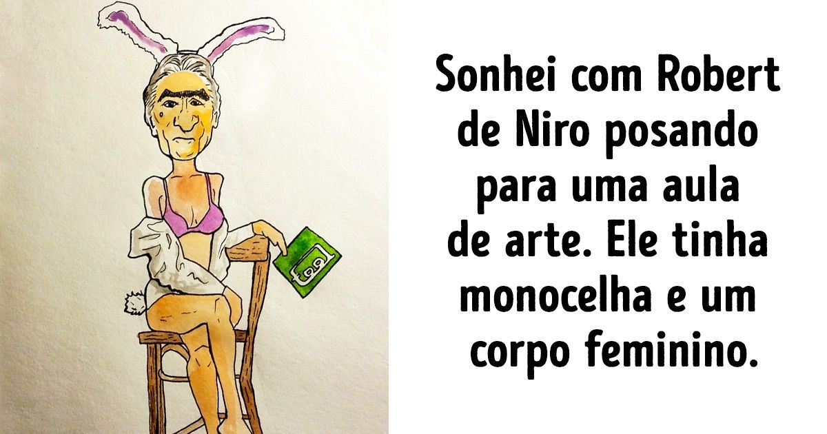 Usuários da Internet desenham imagens estranhas de seus sonhos