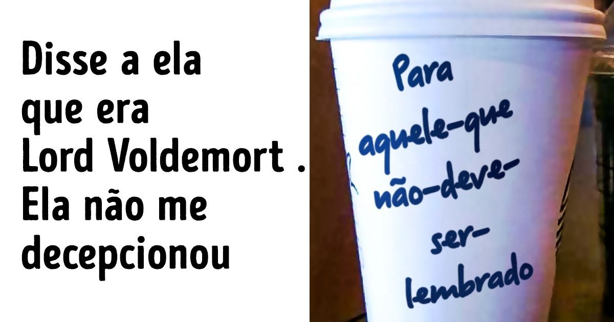 15 Momentos em que os funcionários da Starbucks tiveram senso de humor