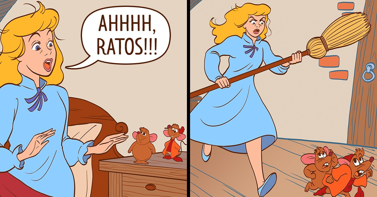 7 Situações que aconteceriam se os filmes da Disney se passassem no mundo real