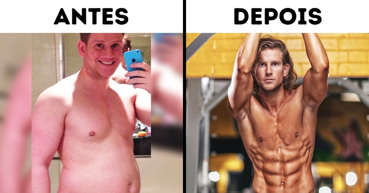 11 Homens que emagreceram e que hoje poderiam muito bem competir com galãs de Hollywood