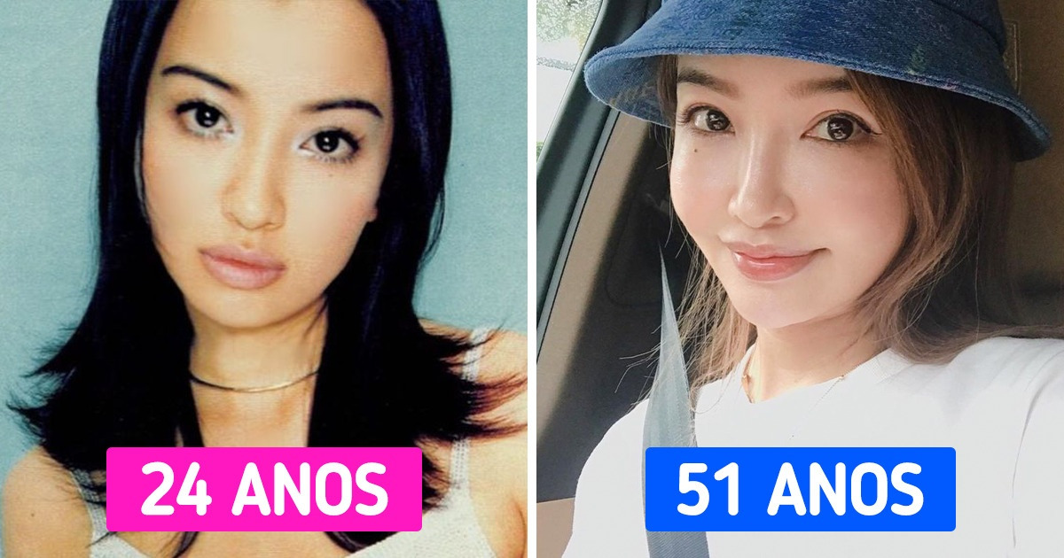 Modelo japonesa Risa Hirako, de 51 anos, surpreende internautas com seu visual jovem e compartilha suas dicas de beleza com os fãs Modelo japonesa Risa Hirako, de 51 anos, surpreende internautas com seu visual jovem e compartilha suas dicas de beleza com os fãs