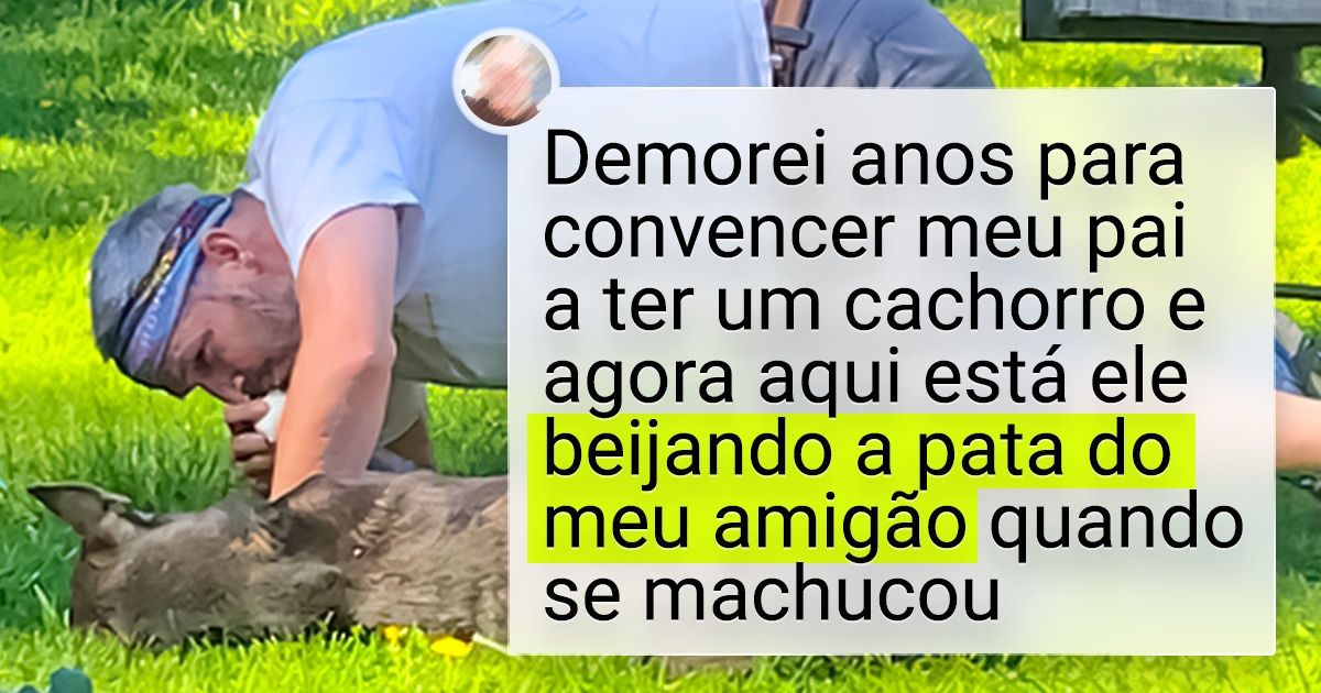 20 Homens que não queriam animais de estimação, mas foram vencidos pela fofura 20 Homens que não queriam animais de estimação, mas foram vencidos pela fofura