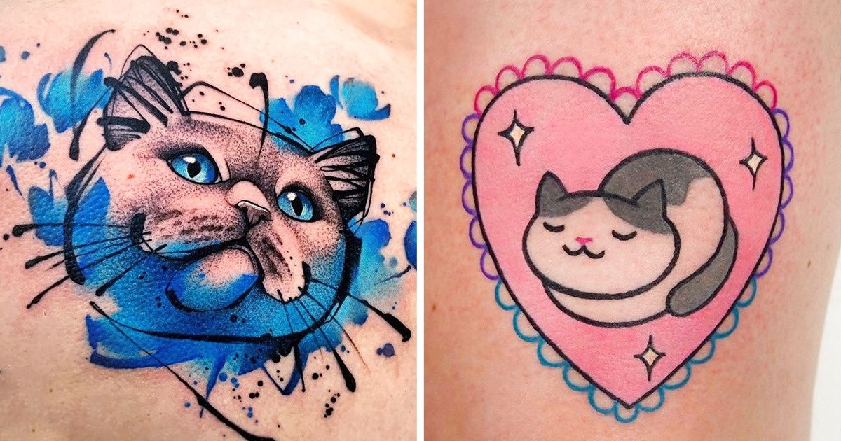 25 Tatuagens incríveis, fofas e divertidas de gatos para você se inspirar (e, quem sabe, copiar) 25 Tatuagens incríveis, fofas e divertidas de gatos para você se inspirar (e, quem sabe, copiar)