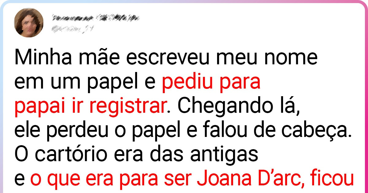 20+ Pessoas que receberam nomes extravagantes graças à imaginação de seus pais