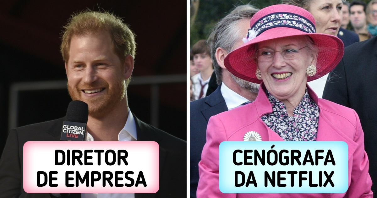 10 Membros da realeza que põem a mão na massa e trabalham em empregos comuns