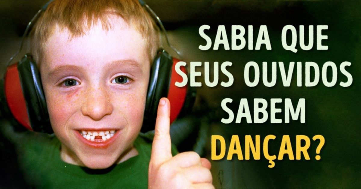 É assim que seus ouvidos dançam ao ouvir música