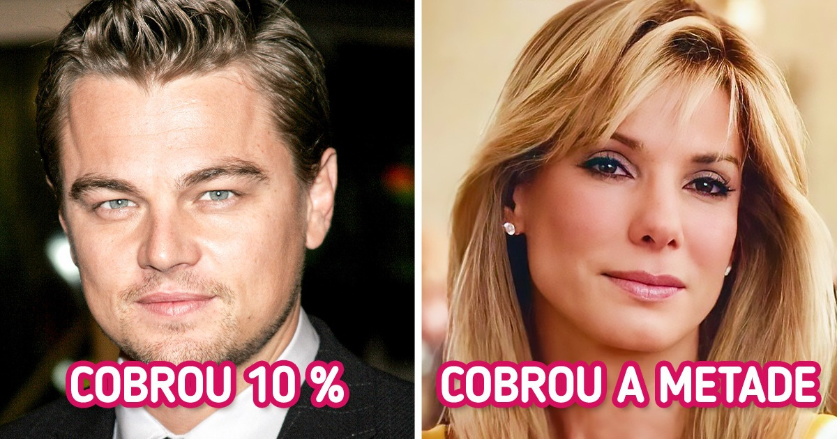 15 Atores que toparam reduzir o salário em alguns milhões de dólares em favor de um filme