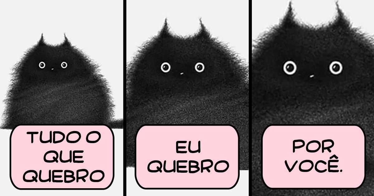 22 Tirinhas nas quais os gatos expressam seus pensamentos, ideias e dúvidas sobre nós