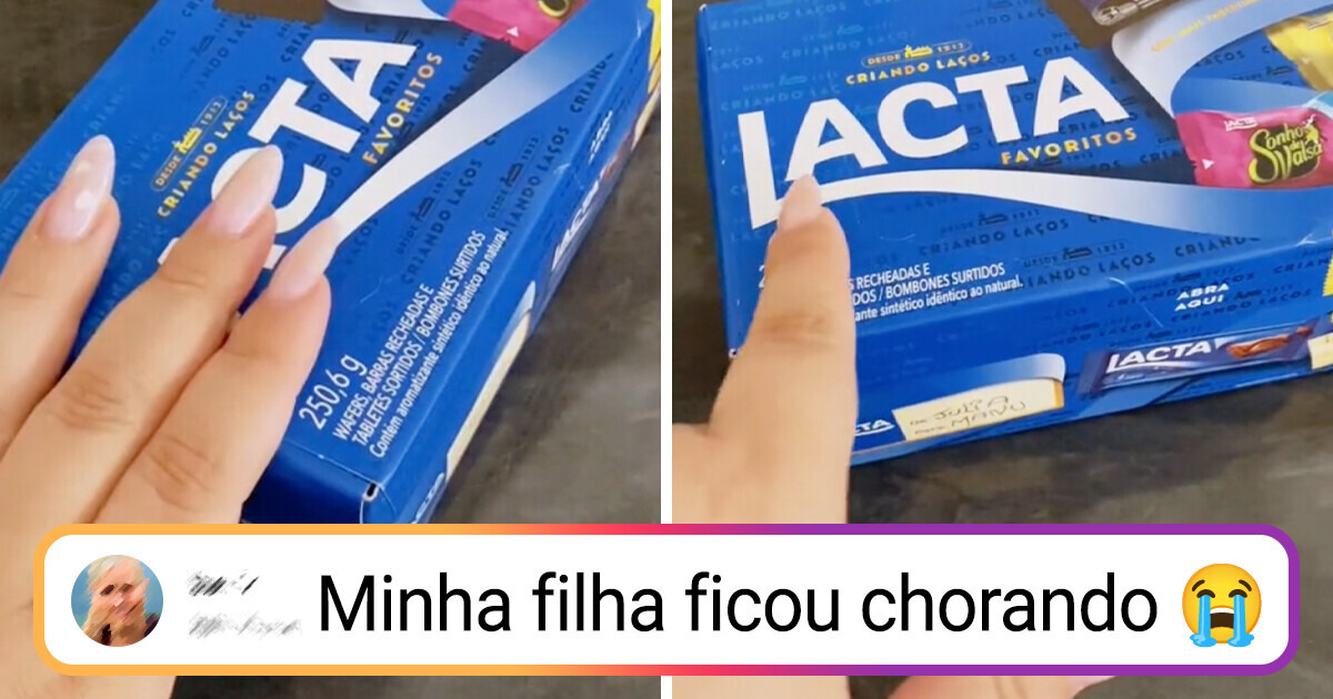 Mãe revoltada causa polêmica após filha ganhar bombons no amigo oculto da escola Mãe revoltada causa polêmica após filha ganhar bombons no amigo oculto da escola