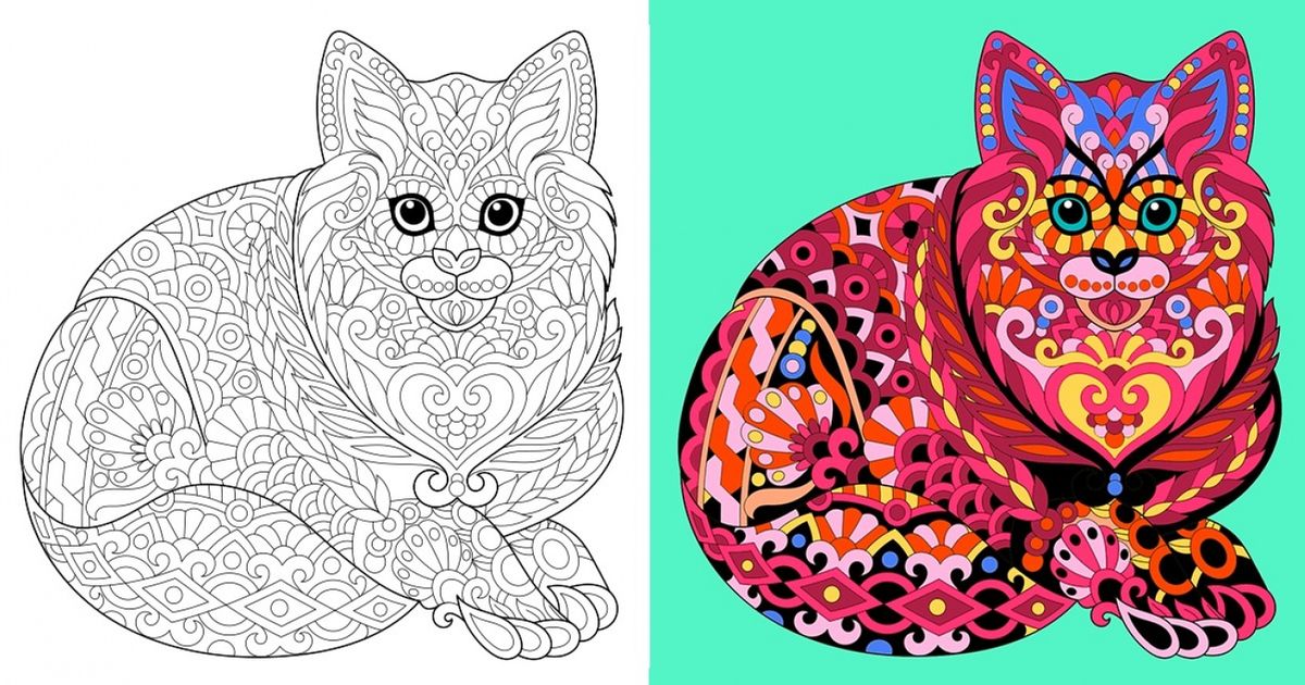 Desenhos para colorir que ajudam a diminuir o estresse