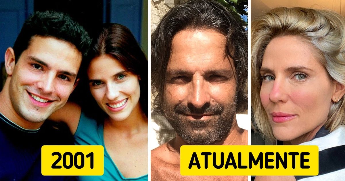 Como estão hoje 18 pares românticos de novelas que conquistaram o público Como estão hoje 18 pares românticos de novelas que conquistaram o público