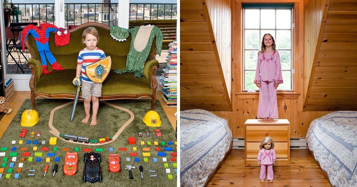 Projeto comovente mostra crianças de diversos países com seus brinquedos favoritos