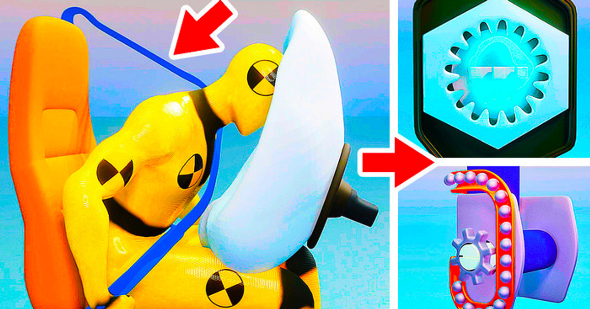 Como o cinto de segurança funciona para salvar a sua vida instantaneamente