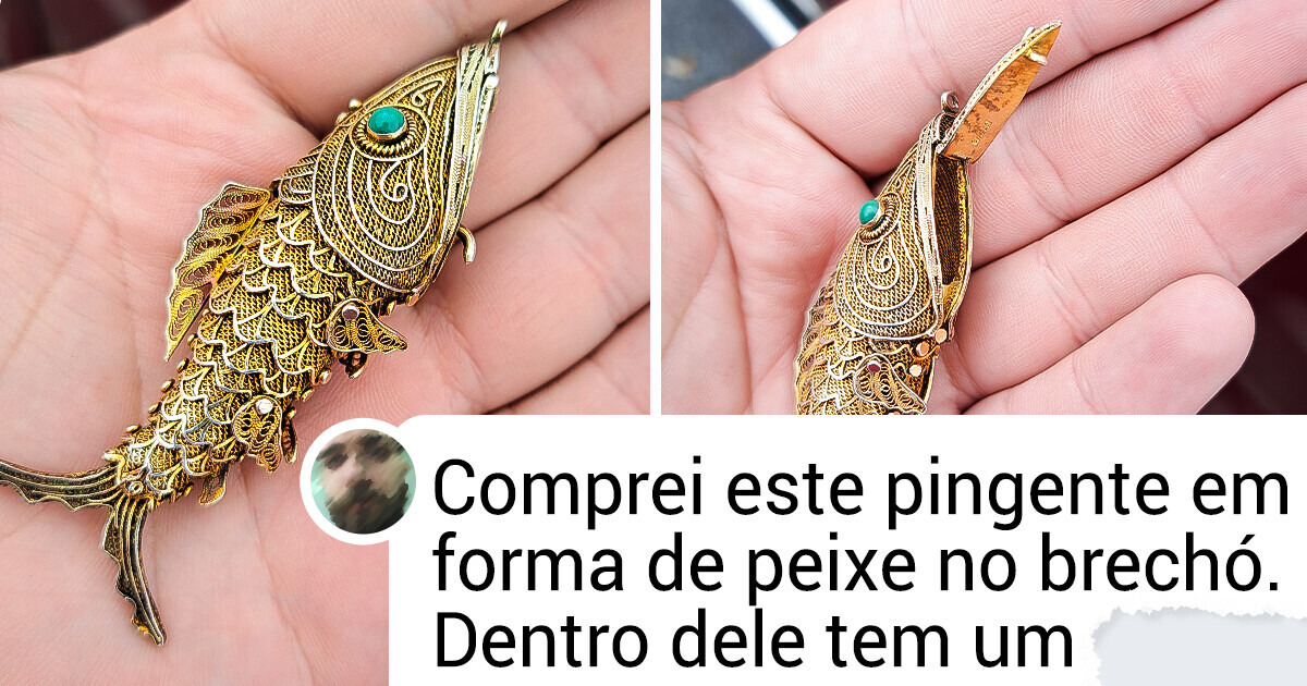 20+ Vezes em que uma ida ao brechó resultou em achados valiosos e surpreendentes 20+ Vezes em que uma ida ao brechó resultou em achados valiosos e surpreendentes