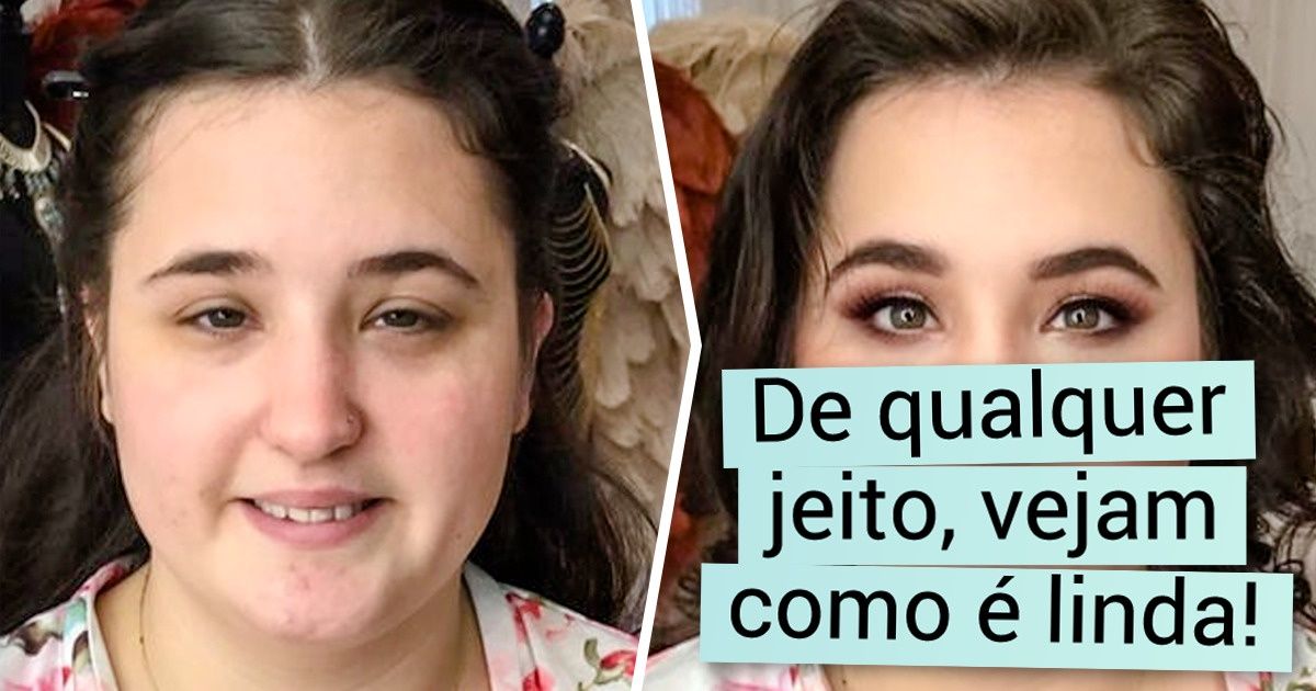 21 Mulheres cujos rostos se transformaram depois de um pouco de maquiagem