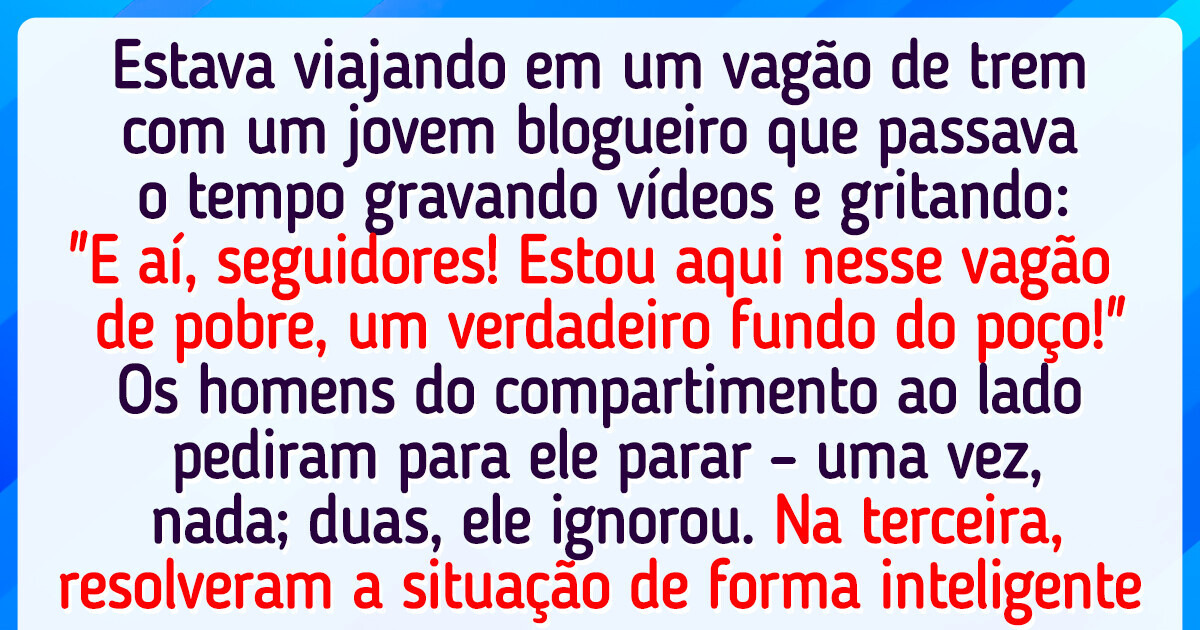 20+ Relatos únicos do transporte público que mostram o lado inusitado da vida