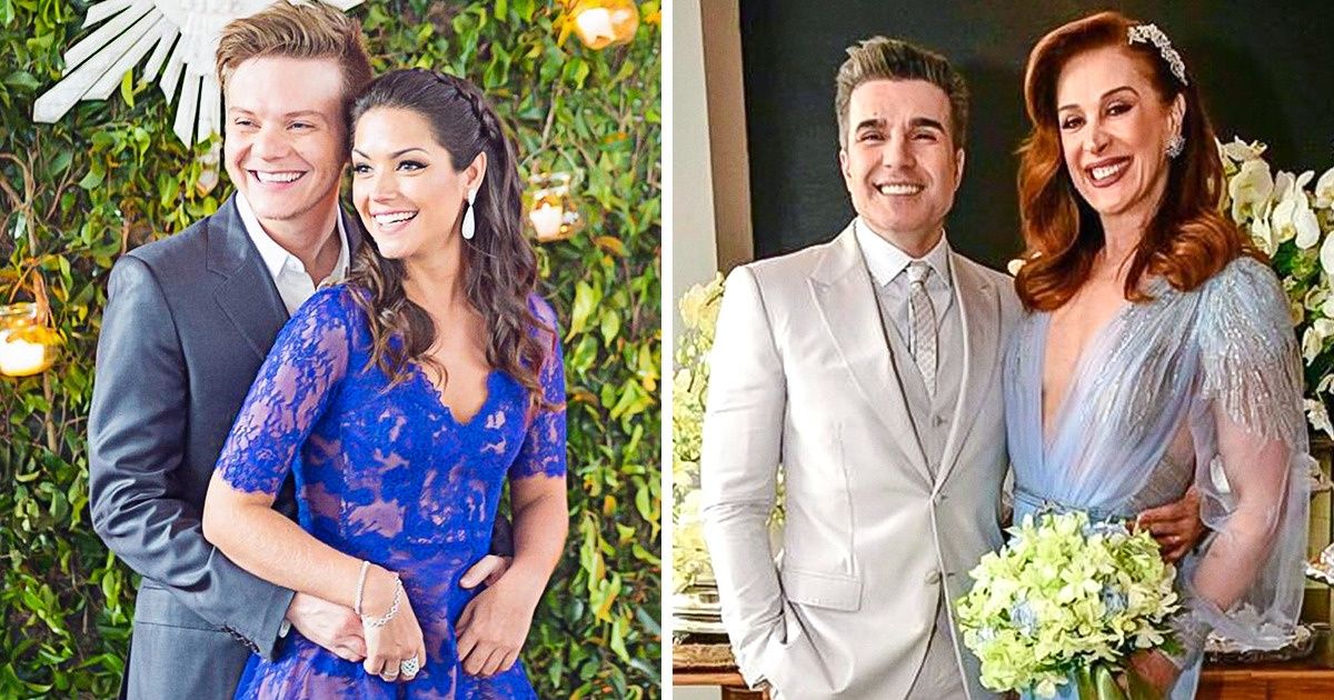 14 Famosas que radicalizaram ao não se casarem com vestidos brancos 14 Famosas que radicalizaram ao não se casarem com vestidos brancos