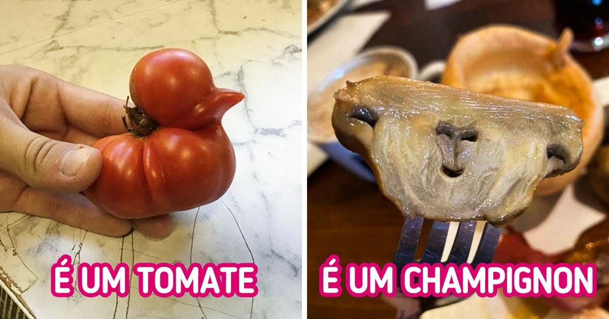 19 Frutas e verduras com formatos tão dferentes que poderiam ser expostas em museus 19 Frutas e verduras com formatos tão dferentes que poderiam ser expostas em museus