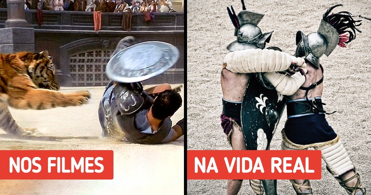11 Detalhes sobre a vida dos gladiadores que não contam nos filmes