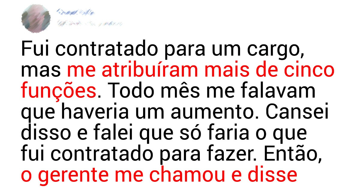 20 Seguidores do Incrível relembram as experiências mais bizarras que já tiveram em um emprego 20 Seguidores do Incrível relembram as experiências mais bizarras que já tiveram em um emprego