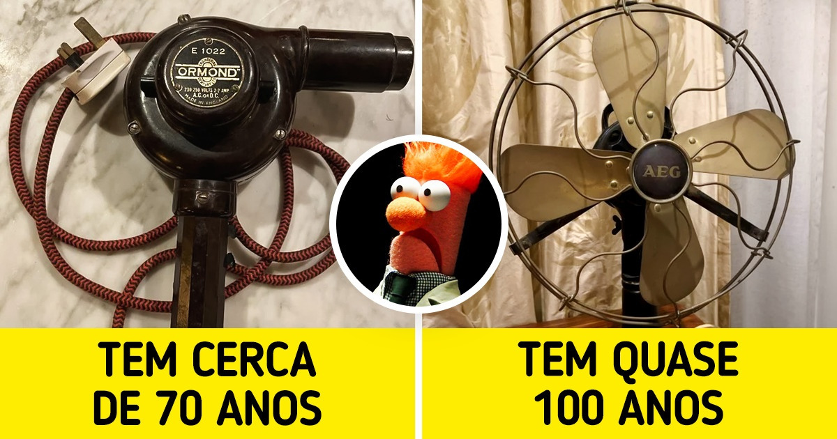 19 Objetos do tempo da vovó e que ainda dão um show de performance