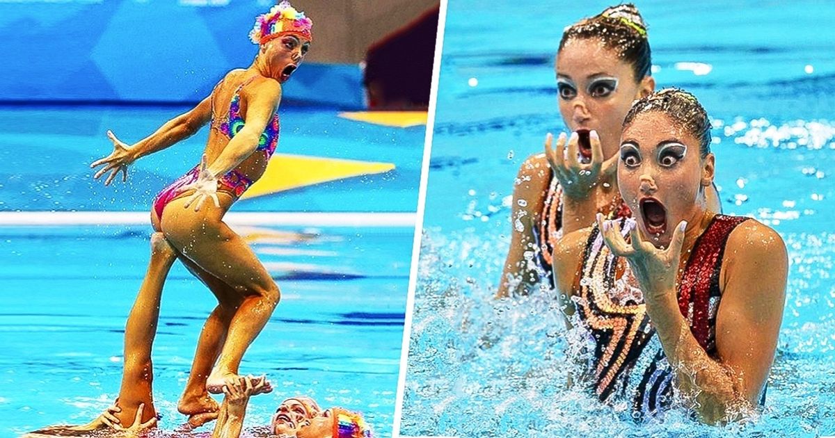 16 momentos incríveis das sereias do nado sincronizado