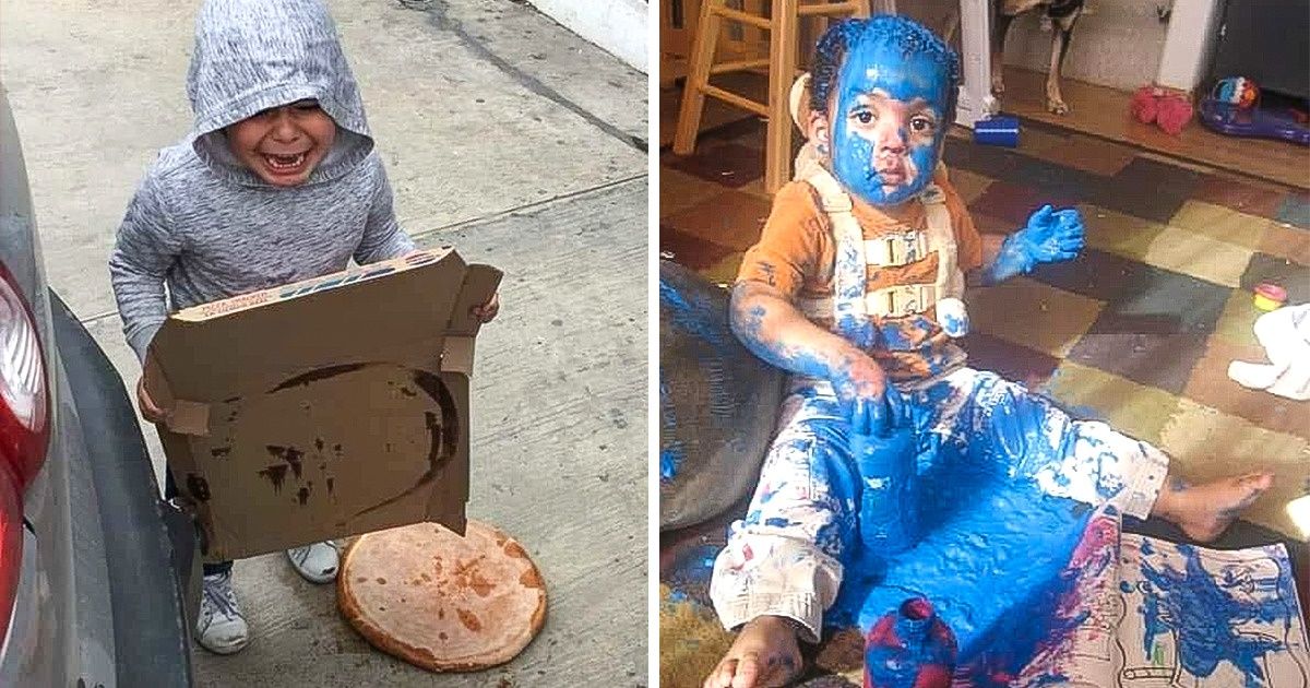 20+ Crianças que mostraram aos pais o verdadeiro significado da palavra travessura 20+ Crianças que mostraram aos pais o verdadeiro significado da palavra travessura