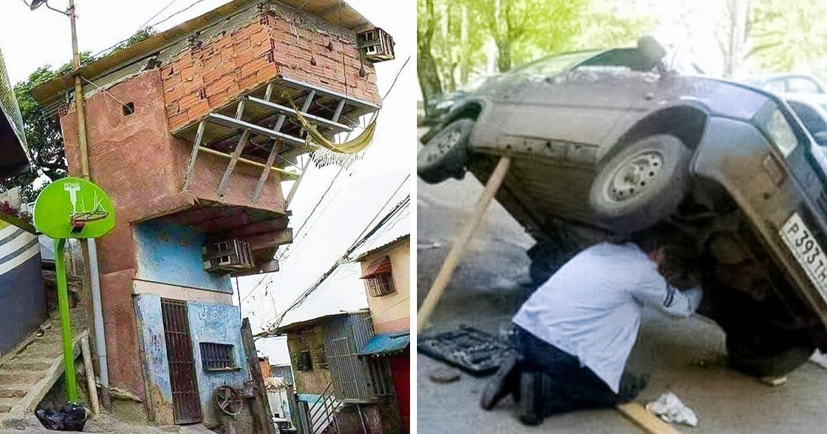 20+ Gambiarras de pessoas que gostam de viver perigosamente 20+ Gambiarras de pessoas que gostam de viver perigosamente