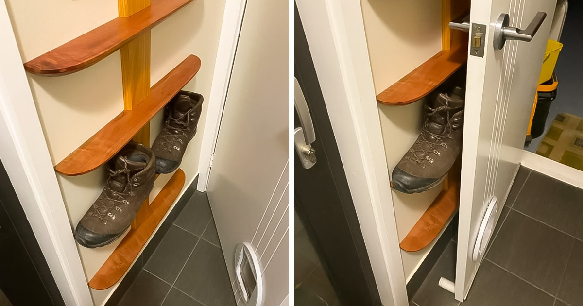 21 Pessoas que fizeram de tudo para deixar sua casa organizada (algumas até construíram um móvel)