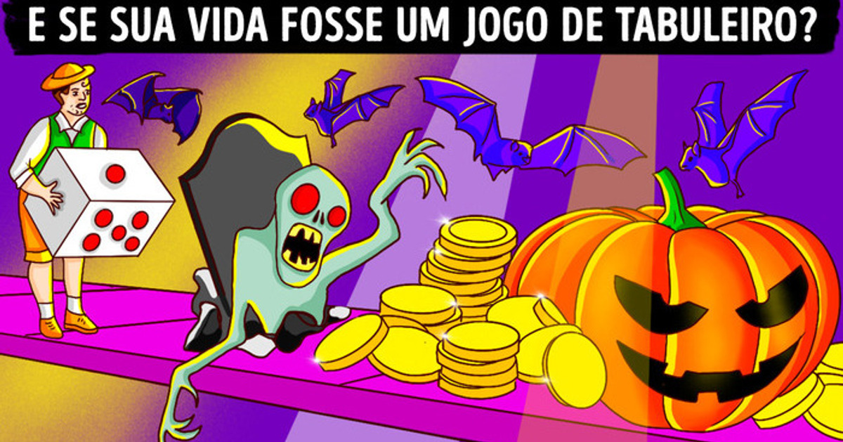 E se você ficasse preso dentro de um jogo de tabuleiro