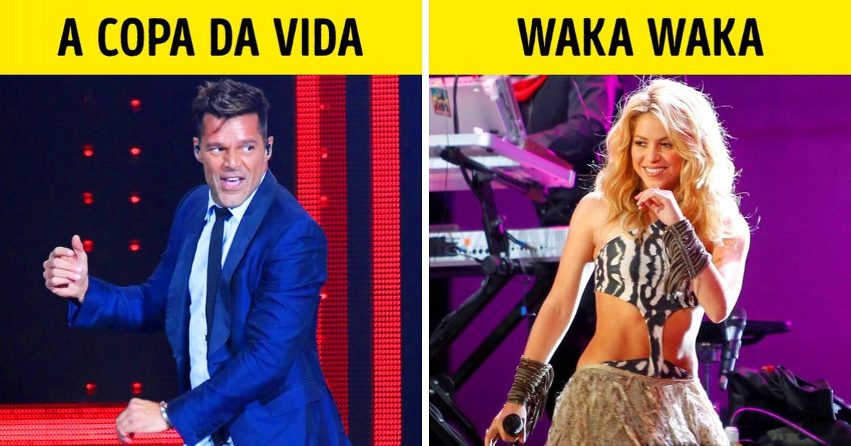 As melhores músicas da Copa do Mundo