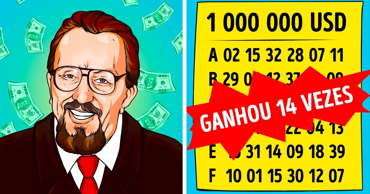 Foi assim que este gênio da matemática ganhou na loteria 14 vezes seguidas