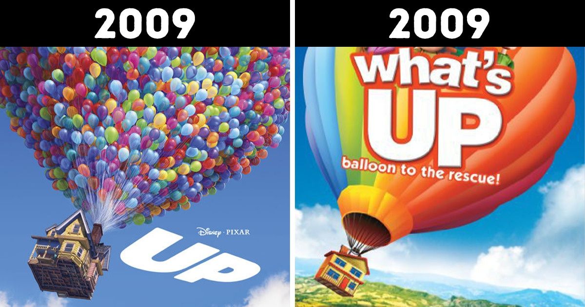 10 Pares de filmes tão parecidos que até levantam suspeitas