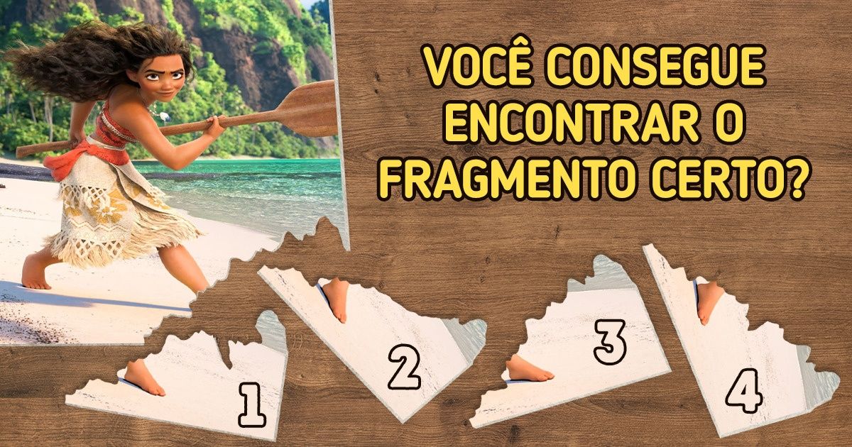 Teste: Verifique seus poderes de observação, completando estas 10 imagens