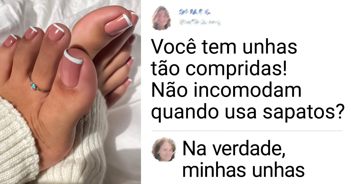 15+ Exemplos de unhas dos pés difíceis de deixar passar despercebidas