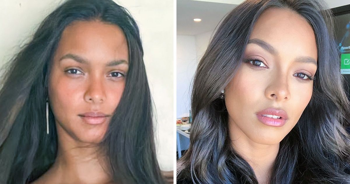 20 Supermodelos do mundo inteiro que mostraram sua beleza com e sem maquiagem