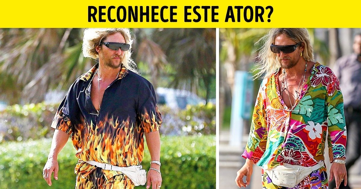 8 Atores que adotaram looks diferentes e arrasaram