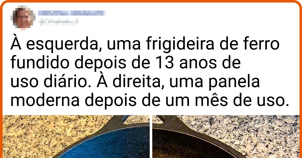 20+ Internautas compartilharam objetos e roupas, que mesmo muito antigos, ainda continuam funcionais