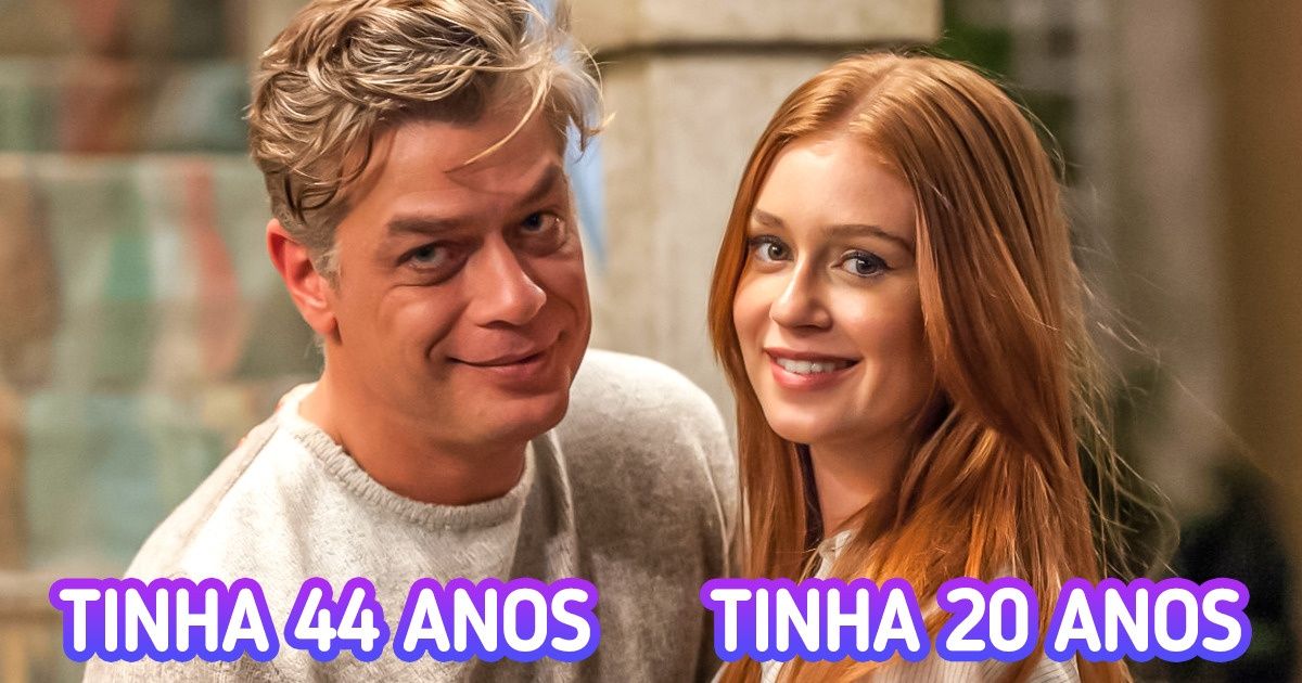 10 Pares românticos de novelas cuja diferença de idade entre os atores era bem grande (parte 2)