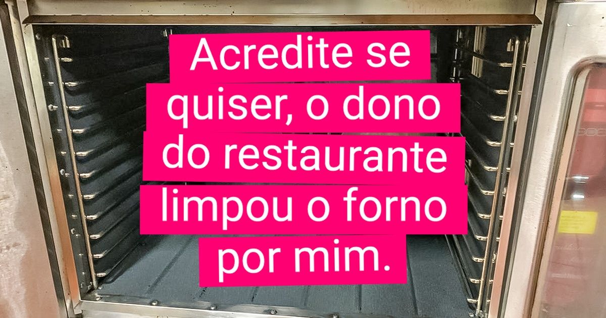 18 Relatos de funcionários com histórias que só acontecem em restaurantes