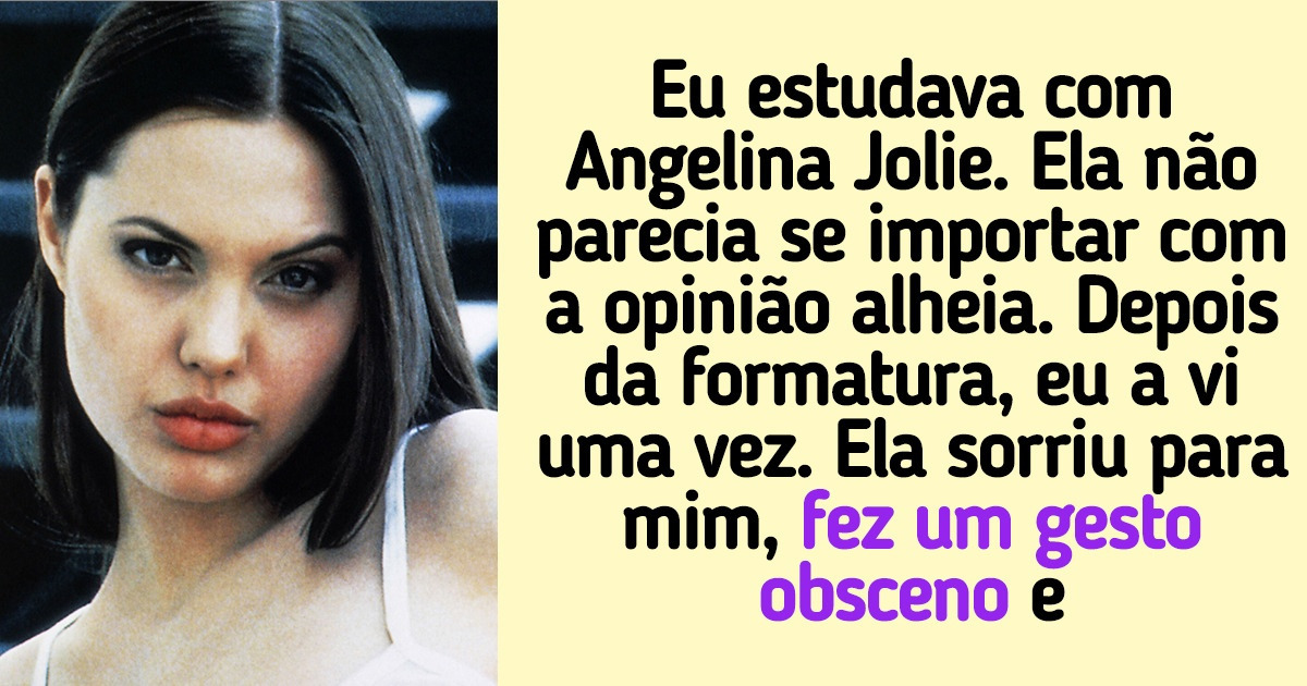 18 Relatos curiosos sobre celebridades compartilhados por seus ex-colegas de escola