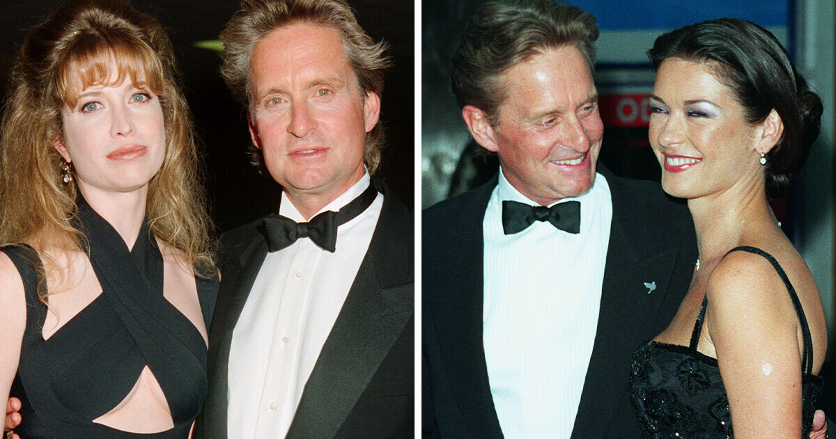 A verdadeira razão pela qual Michael Douglas e Catherine Zeta-Jones moravam com sua ex-mulher na mesma casa
