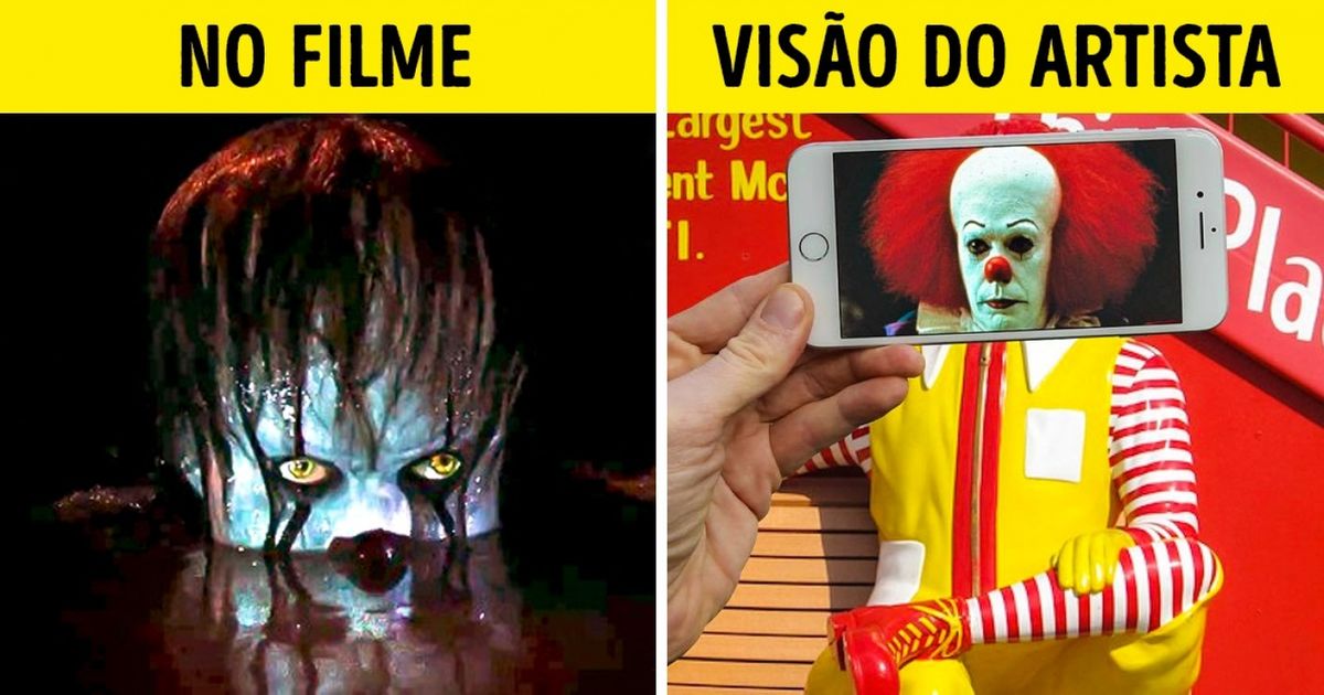 Obras criadas no celular por um artista francês e que misturam ficção e realidade