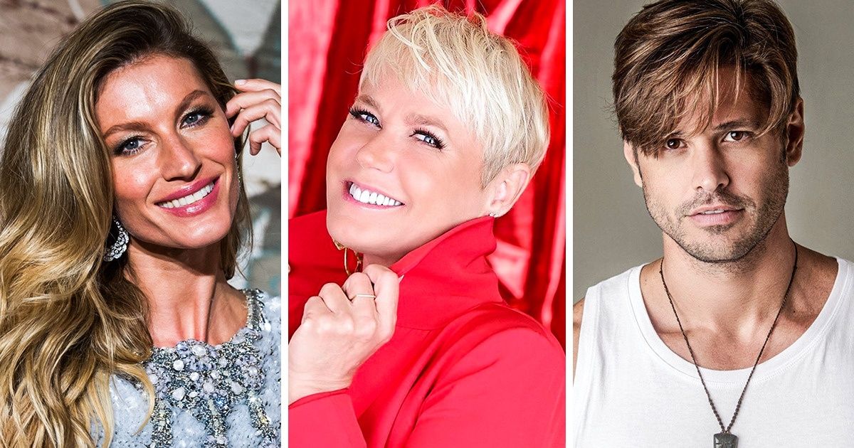 Tente adivinhar o que estes trios de famosos brasileiros têm em comum