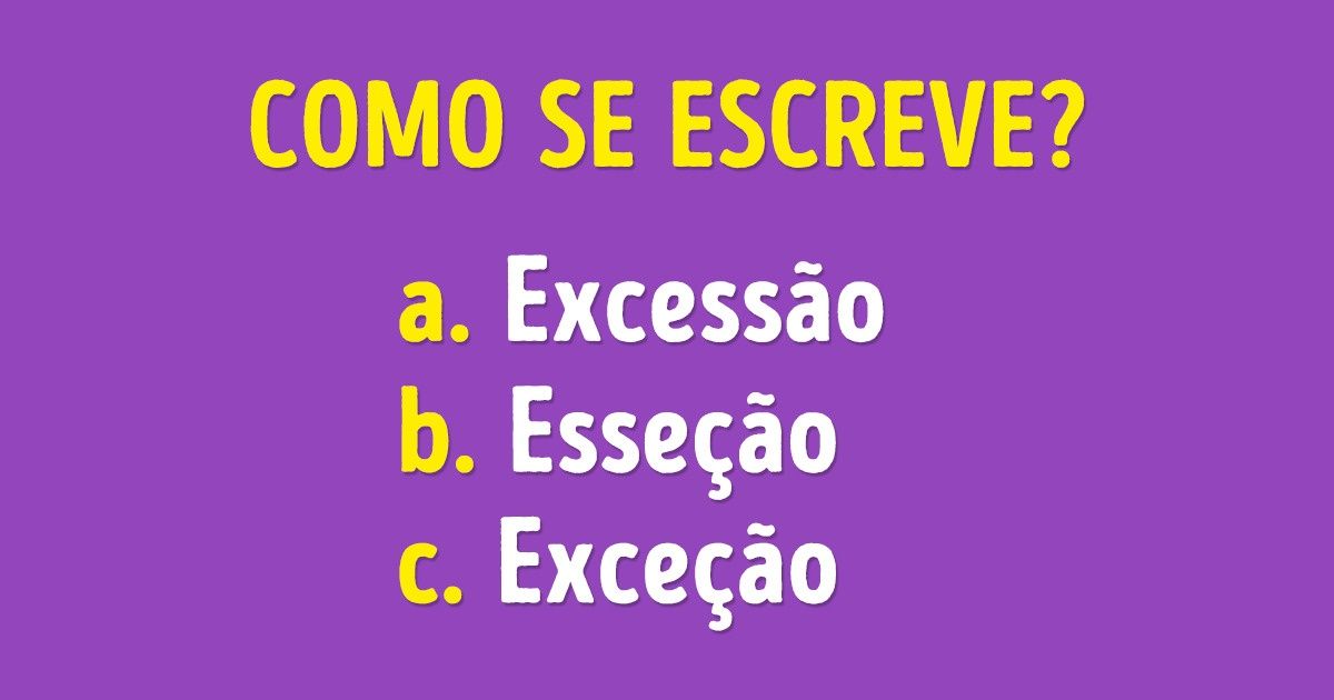 Teste: confira como está o seu conhecimento de gramática e ortografia Teste: confira como está o seu conhecimento de gramática e ortografia