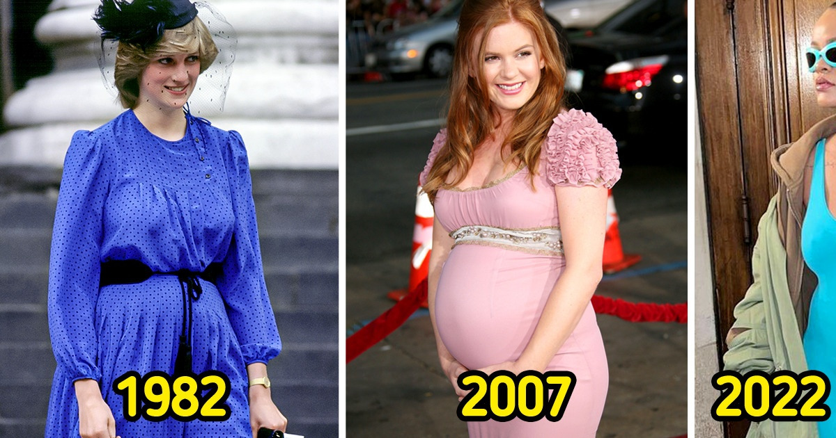 Como a moda gestante mudou ao longo dos anos