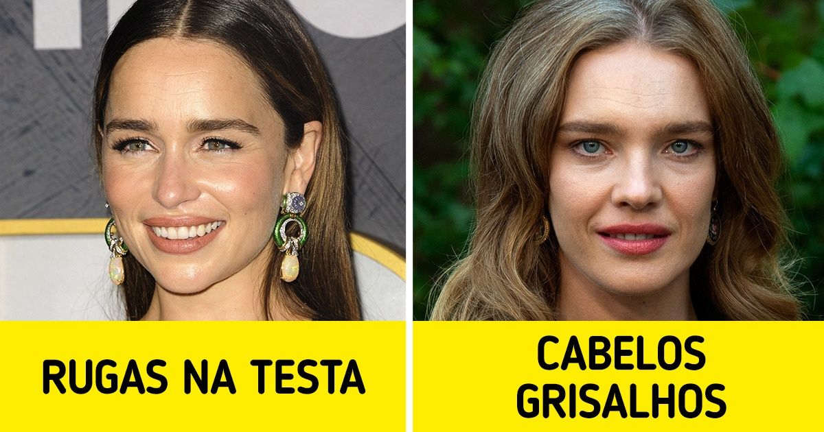14 famosas que não escondem os sinais de envelhecimento, fazendo-os seu ponto forte
