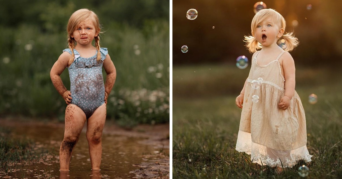 Mãe registra a vida de seus 5 filhos e as fotos são como belos cartões postais